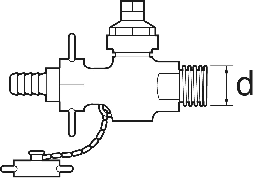 39A Kesselhahnen   1/2" Ms